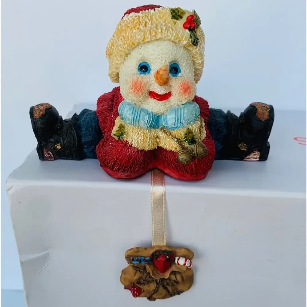 Vintage Snowman Shelf Decoration